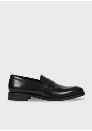 PS Paul Smith Black Leather 'Pierce' Loafers