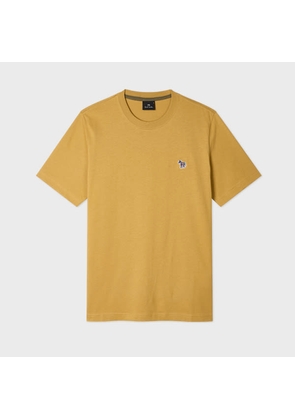 PS Paul Smith Yellow Organic Cotton Zebra Logo T-Shirt
