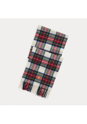 Plaid Cashmere Scarf