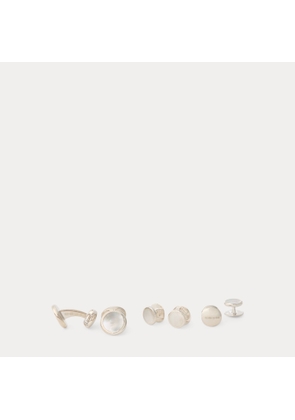 Mother-of-Pearl Cufflink & Stud Set