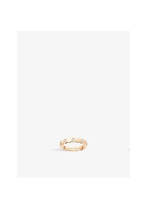 Bee De Chaumet 18ct Rose-Gold and Diamond Ring