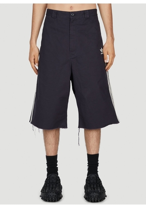 Balenciaga x adidas Baggy Denim Shorts - Man Shorts Navy S
