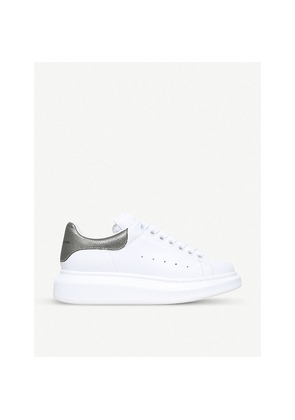 Womens Mcqueen Women's Runway Leather Platform Trainers