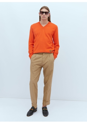 Gucci Cashmere Sweater - Man Knitwear Orange S