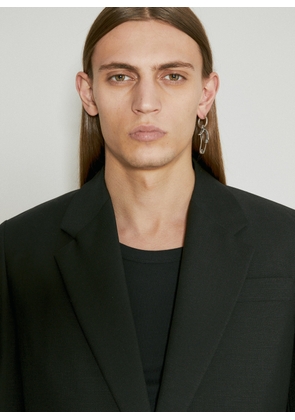 Ann Demeulemeester Marlies Earring - Man Jewellery Silver One Size