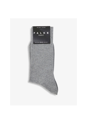 Mens Falke Family Cotton-Blend Socks