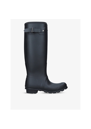 Womens Hunter Original Tall Vulcanised Natural-Rubber Wellington Boots