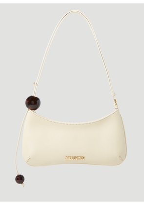 Jacquemus Le Bisou Perle Shoulder Bag - Woman Shoulder Bags Cream One Size