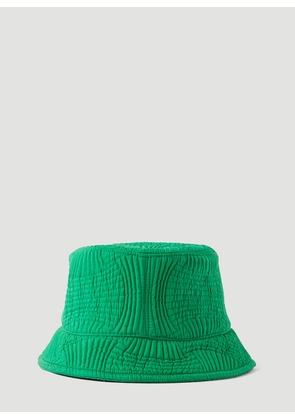 Bottega Veneta Quilted Bucket Hat - Man Hats Green M