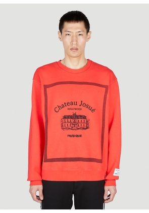 Gallery Dept. Musique Crew Neck Sweatshirt - Man Sweatshirts Red S