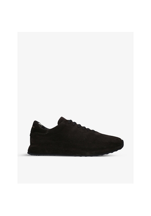 Mens Officine Creative Race 17 Covered-Sole Suede Trainers