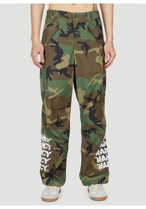 Nancy No Pleasure Cargo Pants - Man Pants Green L