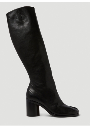 Maison Margiela Tabi Knee-high Boots - Woman Boots Black Eu - 41