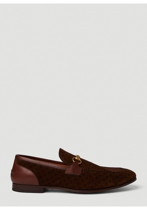 Gucci Jordaan Horsebit Loafers - Man Loafers Brown Uk - 08