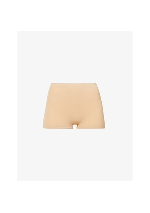 Womens Hanro Touch Feeling Mid-Rise Stretch-Jersey Briefs