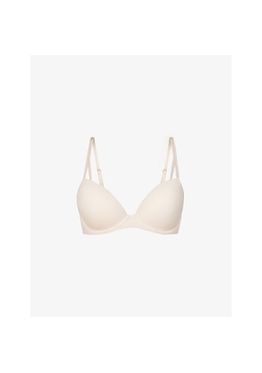 Womens Calvin Klein Seductive Comfort Lift Stretch-Woven Bra