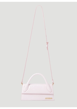 Jacquemus Le Chiquito Long Handbag - Woman Handbags Pink One Size