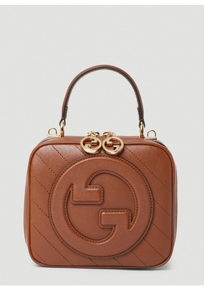 Gucci Blondie Box Handbag - Woman Handbags Brown One Size