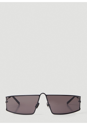 Saint Laurent Square Sunglasses - Woman Sunglasses Black One Size