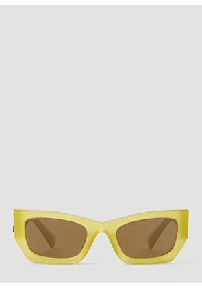 Miu Miu Glimpse Sunglasses - Woman Sunglasses Yellow One Size