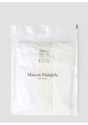 Maison Margiela Pack Of Three Short Sleeve T-shirts - Man T-shirts White S