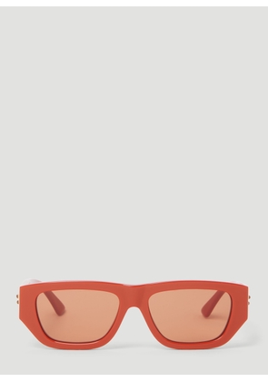 Bottega Veneta Bolt Rectangular Sunglasses -  Sunglasses Orange One Size