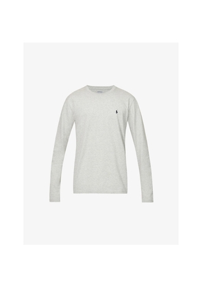 Mens Polo Ralph Lauren Logo-Embroidered Relaxed-Fit Cotton-Jersey T-Shirt