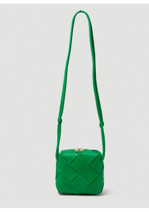 Bottega Veneta Intrecciato Camera Bag Mini Shoulder Bag - Woman Shoulder Bags Green One Size