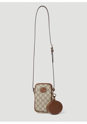 Gucci Gg Retro Mini Crossbody Bag - Man Crossbody Bags Brown One Size