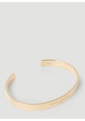 Maison Margiela Logo-engraved Bracelet - Man Jewellery Gold 5