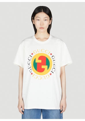 Gucci Interlocking G Jersey T-shirt - Woman T-shirts White M