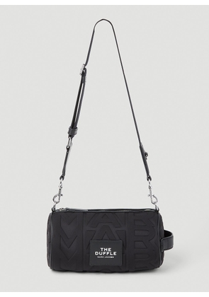 Marc Jacobs Monogram Duffle Shoulder Bag - Woman Shoulder Bags Black One Size