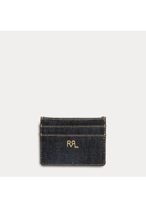 Indigo Denim Card Holder