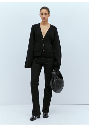 KHAITE Danielle Denim Jeans - Woman Jeans Black 29