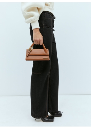 Jacquemus Le Chiquito Long Boucle Handbag - Woman Handbags Brown One Size