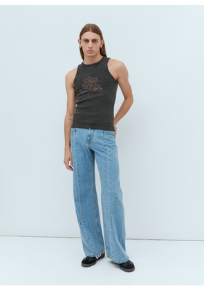 Carne Bollente Dogmination Tank Top -  Tops Black L