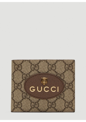 Gucci Neo Vintage Gg Supreme Wallet - Man Wallets & Cardholders Brown One Size