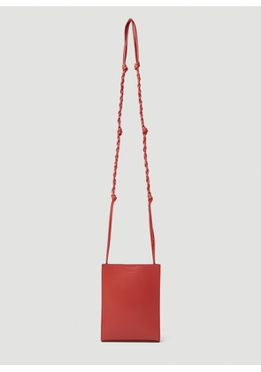 Jil Sander Small Tangle Shoulder Bag - Man Crossbody Bags Red One Size