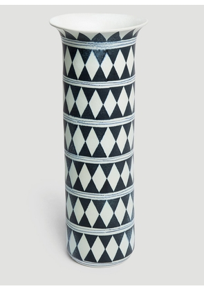 L'Objet Tribal Diamond Vase -  Vases Black One Size