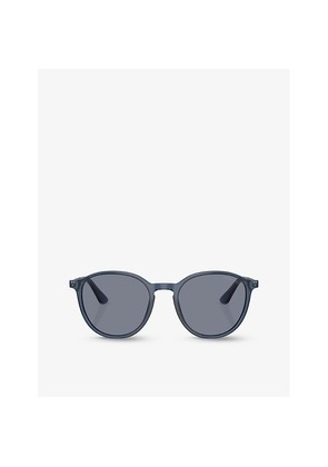 Giorgio Armani Ar8196 Phantos-Frame Acetate Sunglasses