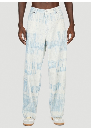 Our Legacy Vast Cut Wide Leg Pants - Man Pants Blue It - 48