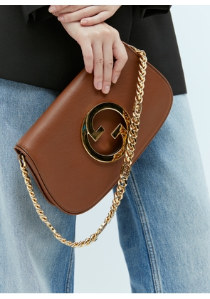 Gucci Blondie Shoulder Bag - Woman Shoulder Bags Brown One Size