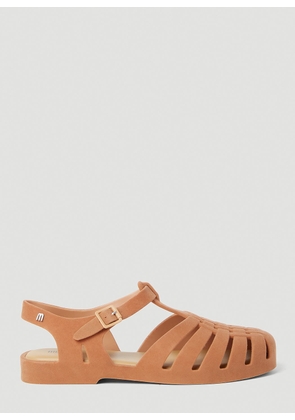 Melissa Possession Velvet Sandals - Woman Sandals Camel Eu - 39