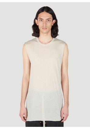 Rick Owens Basic Tank Top - Man Tops Cream L