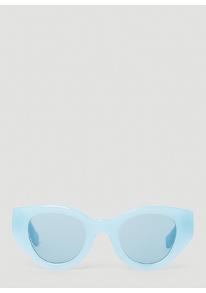 Burberry Meadow Sunglasses - Woman Sunglasses Blue One Size