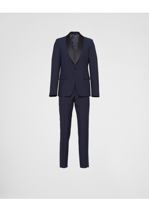 Single-breasted wool and mohair tuxedo