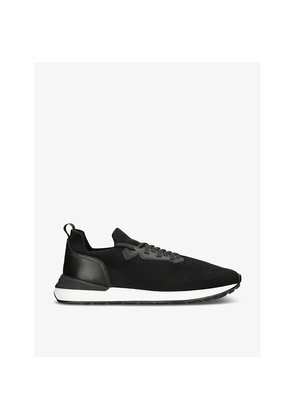 Mens Magnanni Grafton Knitted Low-Top Trainers
