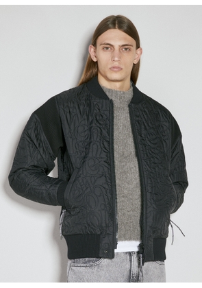 Vivienne Westwood Quilted Bomber Jacket - Man Jackets Black M