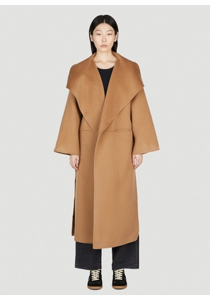 TOTEME Shawl Coat - Woman Coats Camel S