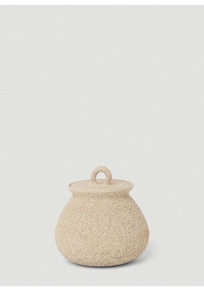 Marloe Marloe Emalla Vanity Pot -  Vases Beige One Size